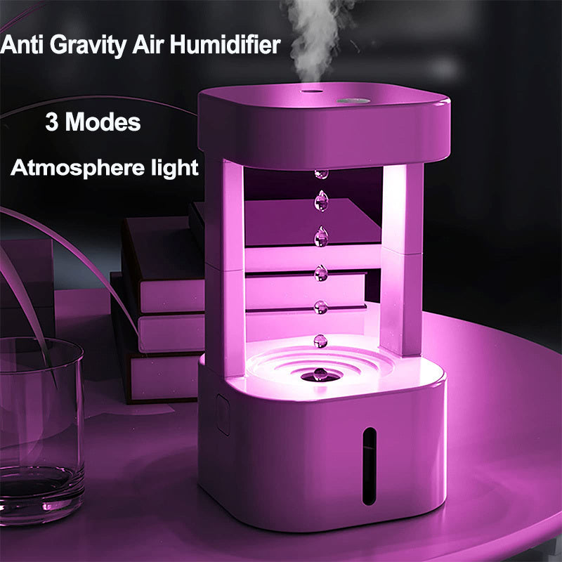 Humidificateur anti-gravité